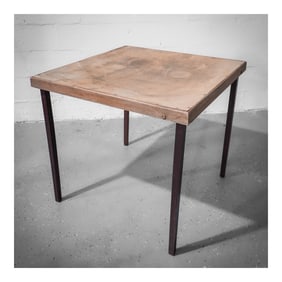 Patented "SGDG" French Folding Game Table