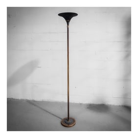 Vintage Relco Italia Metal Floor Lamp