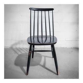 Ilmari Tapiovaara (Finnish, 1914-1999) for Stol Kammik First Edition "Fanett" Wooden Chair