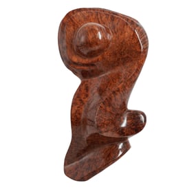 Attrib. Etienne Martin (French, 1913-1995) Abstract Wood Sculpture