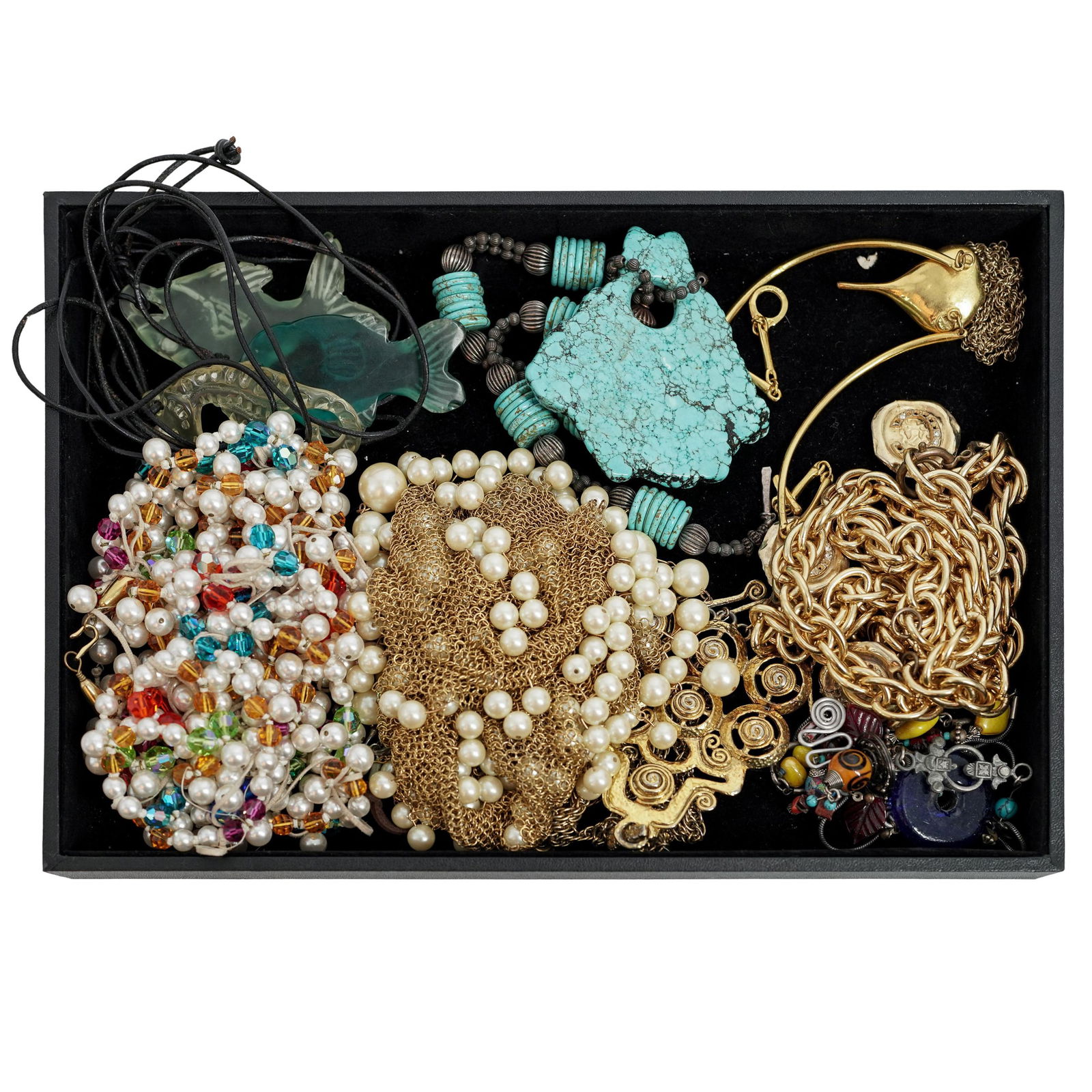 (13 pcs) Assorted Costume Necklace Jewelry (1 of 6)