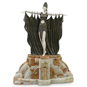 After Demetre Chiparus Bronze Sculpture