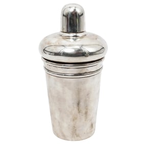 Asprey London Sterling Silver Cocktail Shaker
