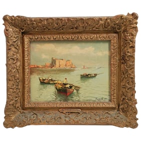 Pradilla Oil on Canvas Painting