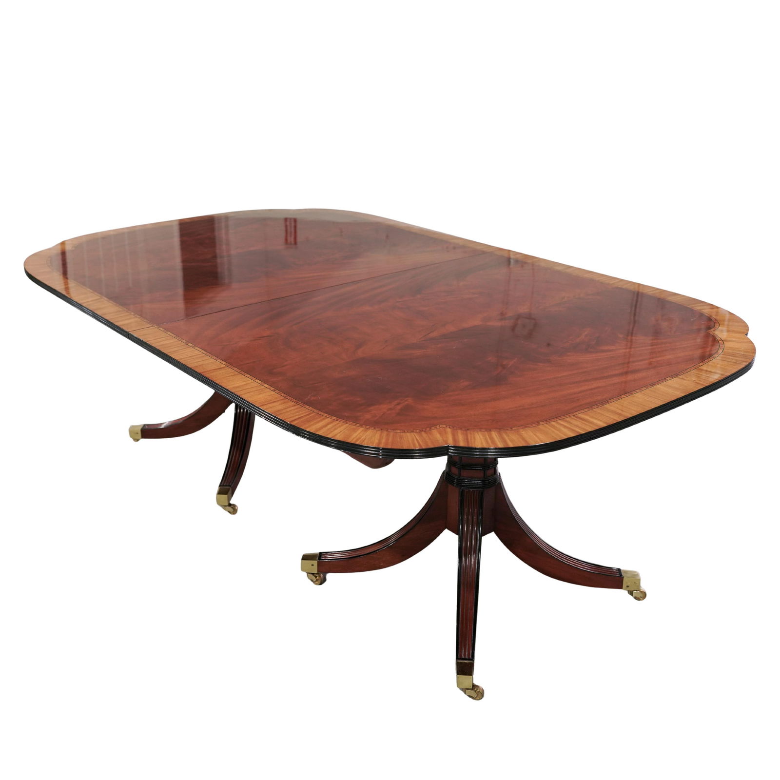 Karges Georgian Style Extendable Wooden Dining Table (1 of 10)