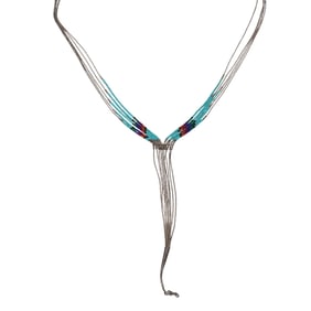 Heshi Beaded Multi-Strand Sterling & Semi-Precious Necklace