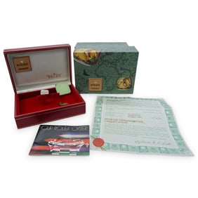 Rolex "President" Presentation Box Set With Original Rolex COA