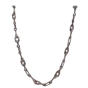Retro Gucci Sterling Silver Necklace