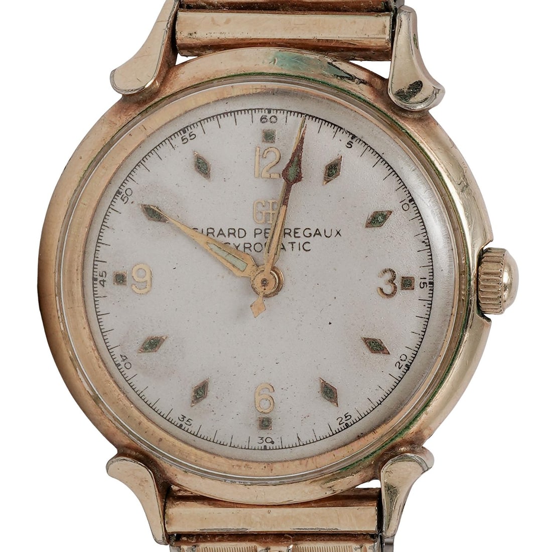 Girard Perregaux Gyromatic Gold Plated Stainless Watch (1 of 6)