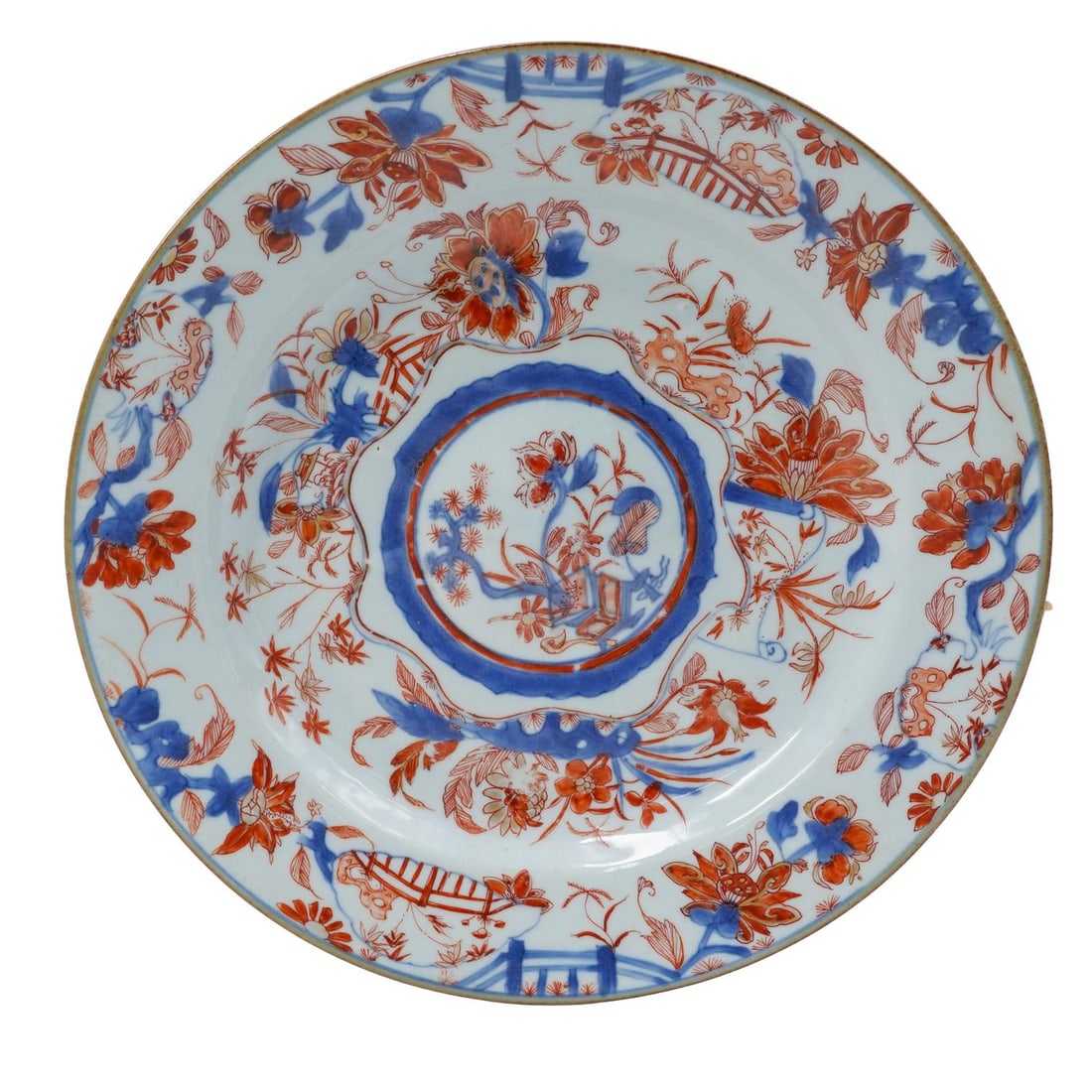 Early 18th Cent. Chinese Imari Porcelain Dish (1 of 5)