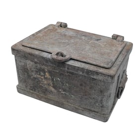 19th C. Fireproof Strong Box