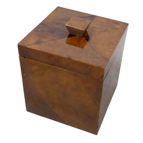 Vintage Tessellated Hollywood Regency Ice Bucket