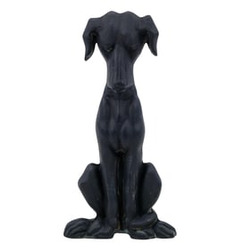 Virginia Metal crafters Cast Iron Hound Dog Door Stopper