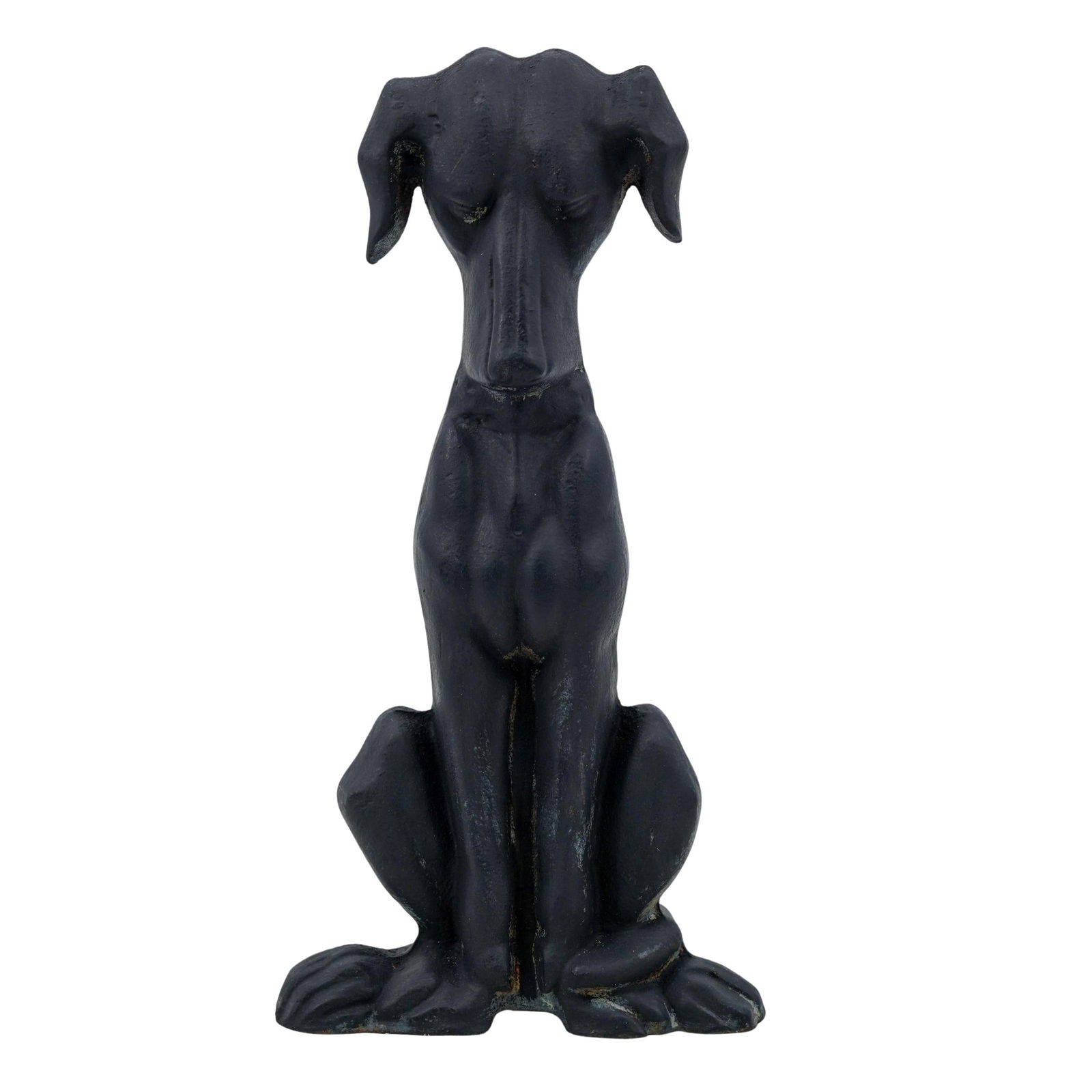 Virginia Metal crafters Cast Iron Hound Dog Door Stopper (1 of 6)