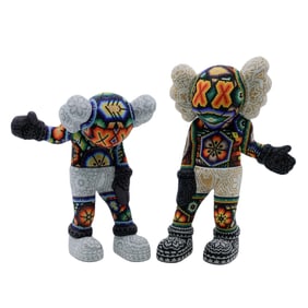 Rick Wolfryd "Chroma" “Along The Way" Beaded Sculptures