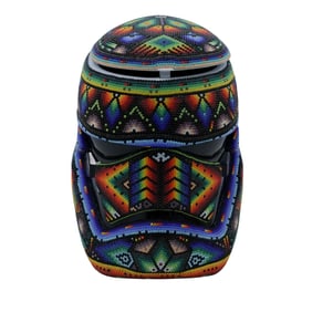 Rick Wolfryd "Chroma" “Storm Trooper?? Beaded Sculpture