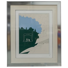 Erte (Russ./French, 1892-1990) Limited Edition Lithograph