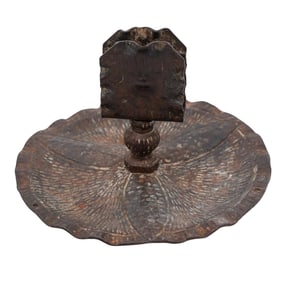 Antique Bronze Match holder and Ashtray