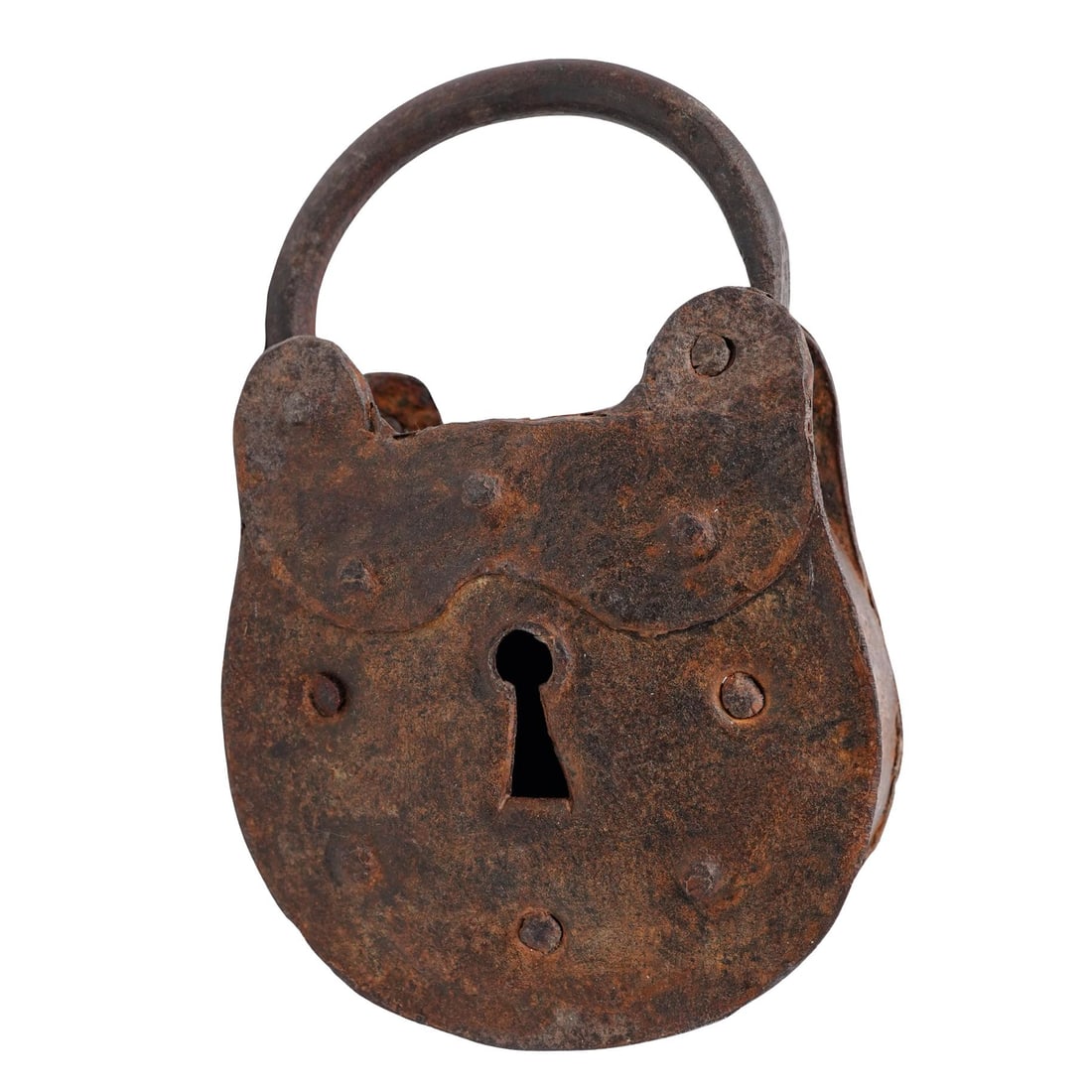 Oversized Early Iron Padlock (1 of 6)