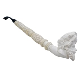 Vintage Carved Meerschaum Pipe Bowl