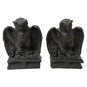 Vintage Pair “Armor Bronze?? Co. Owl Bookends