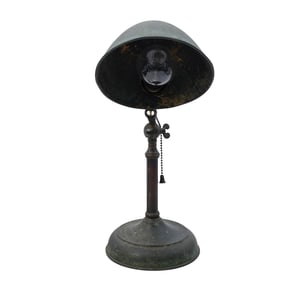 Antique Hubbell Articulating Desk Lamp