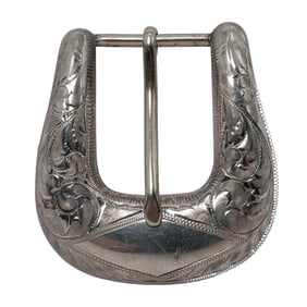 Bohlin Sterling Silver Belt Buckle