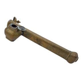 19th Cent. Ottoman Brass Divit Qalamdan Calligraphy Travel Kit