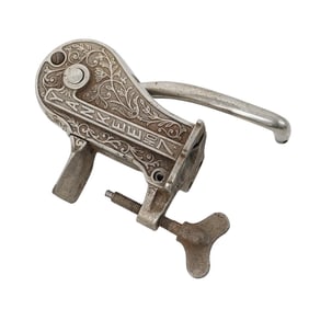 Vintage "Yankee No. 7" Cast Iron Bar Corkscrew Bottle Opener