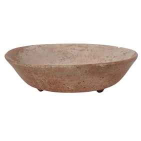 Pre-Columbian Pottery Footed Bowl