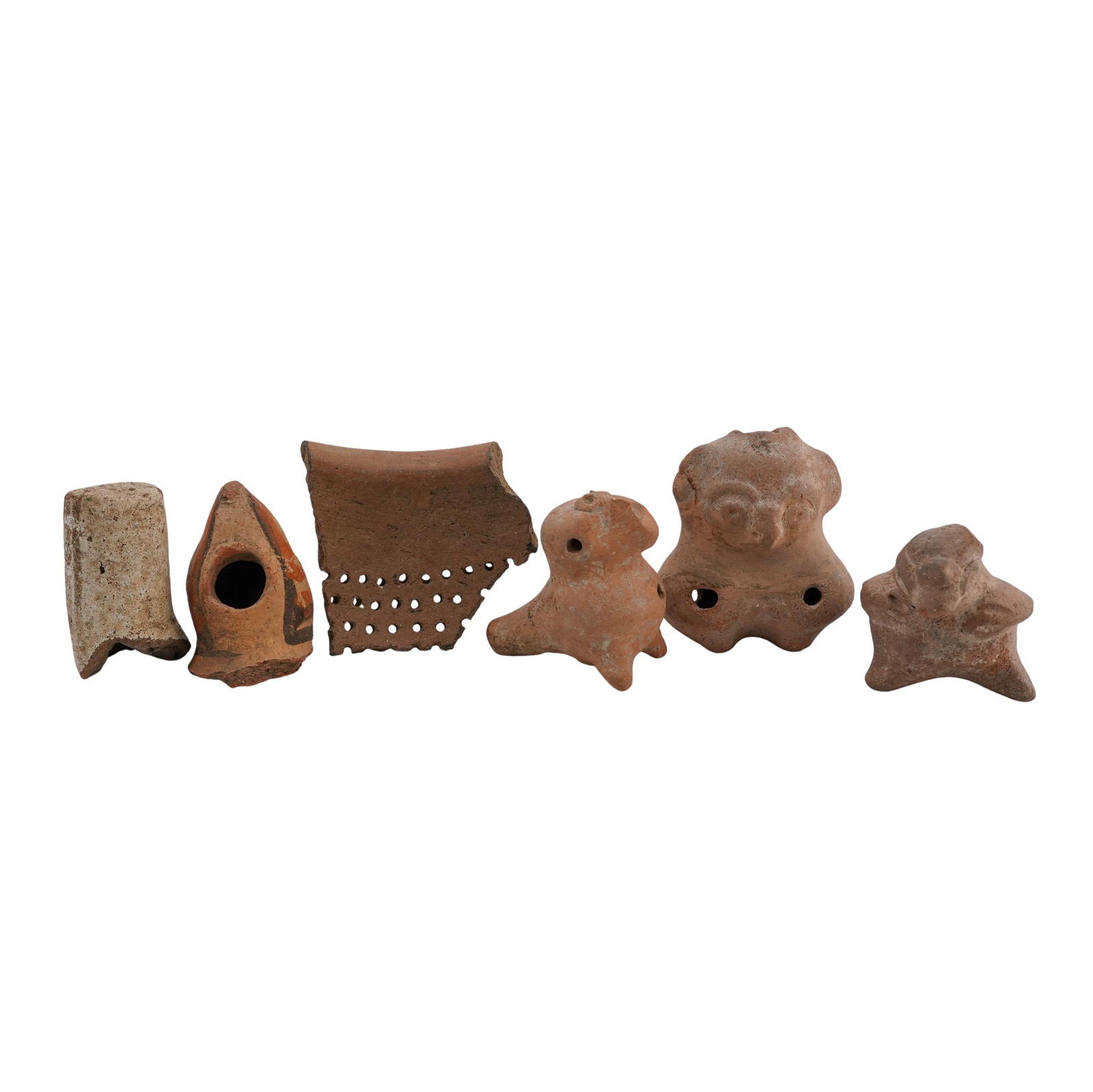 (6pc) Pre-Columbian Terracotta Collection (1 of 12)