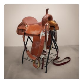 Price McLauchlin Ranch Cutter Western Saddle