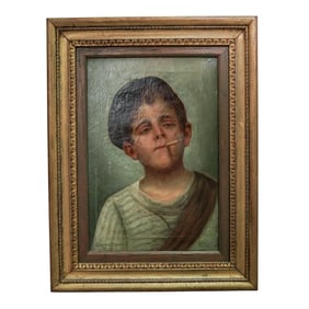 After Ciappa Giovanni (1768-1826) Oil on Canvas Portrait