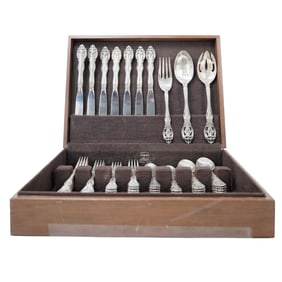 (58 Pc) Gorham "La Scala" Sterling Silver Flatware Set