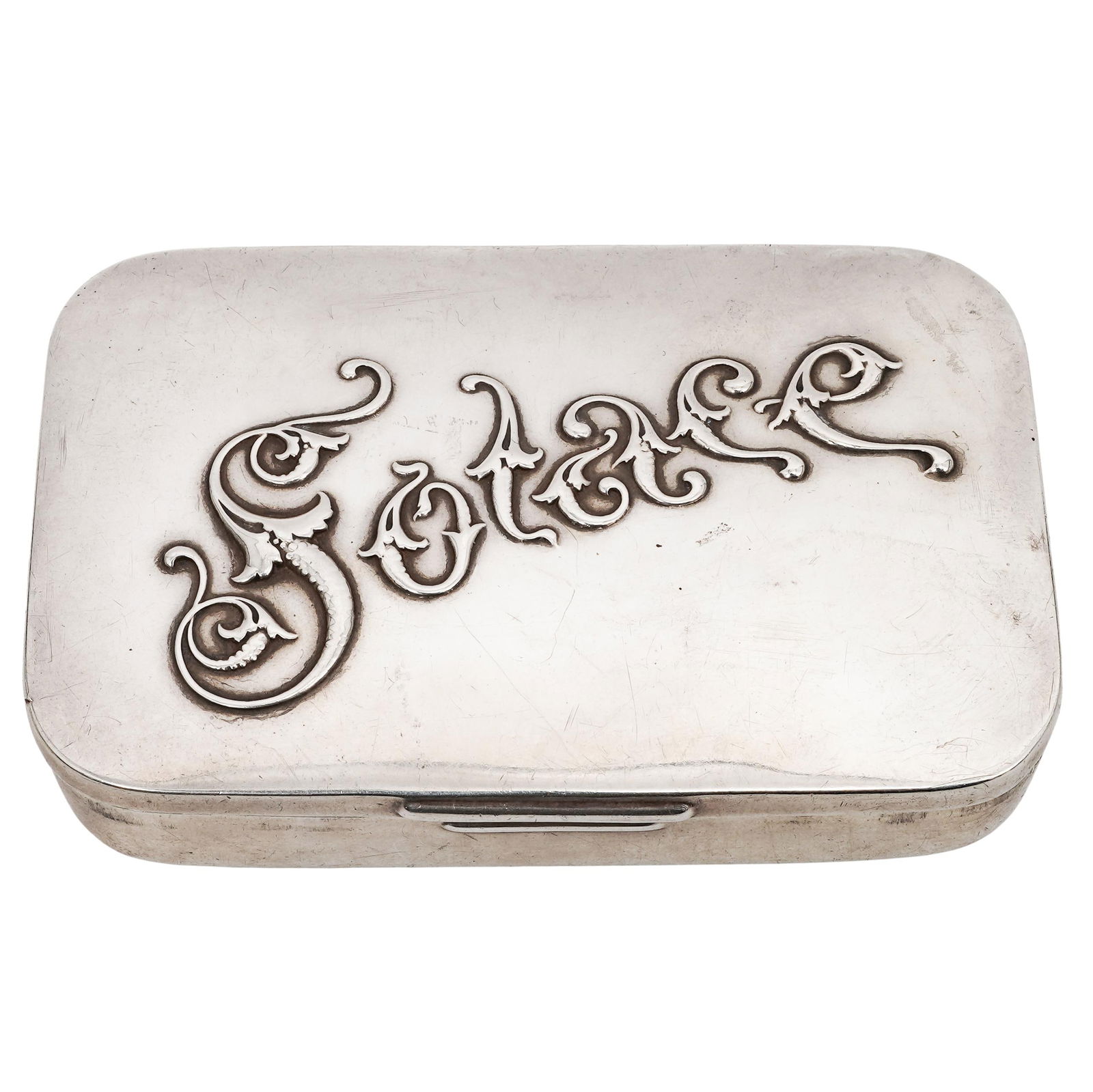 Antique Gorham Sterling Silver "Solace" Match Safe (1 of 7)