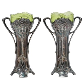 WMF German Art Nouveau Vases