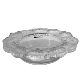 Lalique Crystal "Honfleur" Bowl
