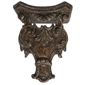 Antique 19th Cent. Gilt Carved Wall Bracket
