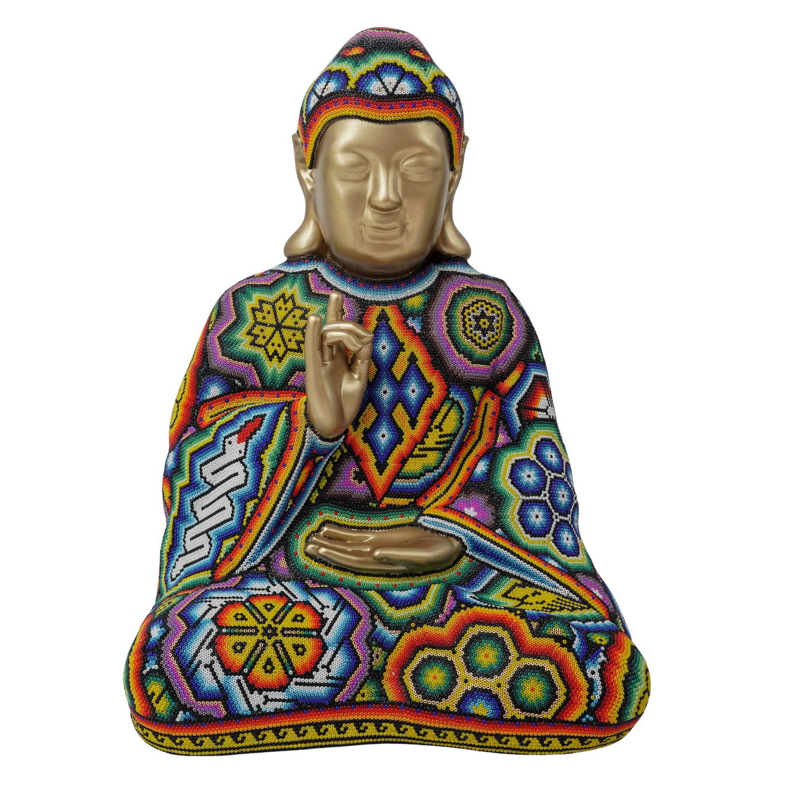 Rick Wolfryd CHROMA X Huichol ''BUDDHA MADRE" (1 of 7)