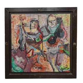 Viktor Rafael Musicians Oil Painting