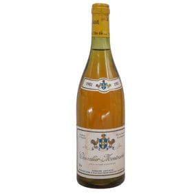 1981 Domaine Leflaive Chevalier-Montrachet Chardonnay wine Bottle