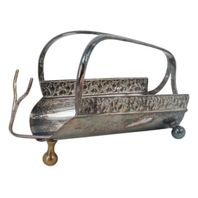 De Uberti Silver Plated Wine Bottle Holder