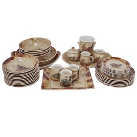 (62 pcs) Robert Gordon Pottery Tableware Set