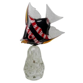 Oscar Zanetti Murano Glass Fish Sculpture