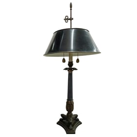 Empire Style Bronze Table Lamp