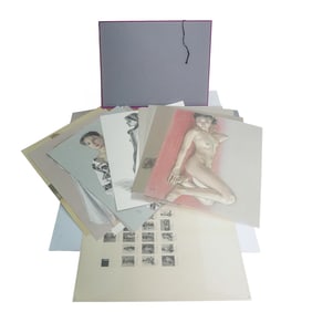 Seigo Takatsuka (1930 - 2007)"Femmes" Offset Lithograph Portfolio