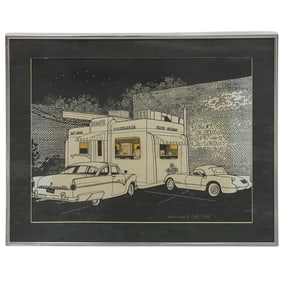 Walter R. Ferris "Angola Diner" LE Lithograph