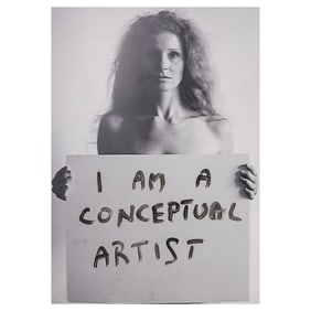 Domiziana Giordano (Italian, b. 1959) Conceptual Photography on Titanium