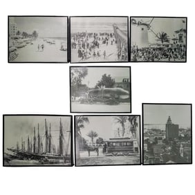 (10 pcs) Early 20th Century Old Florida Photography Prints