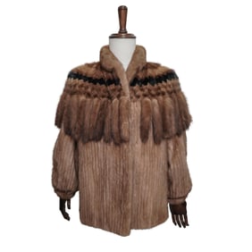 Vintage "Evans Furs" For Burdines Coat